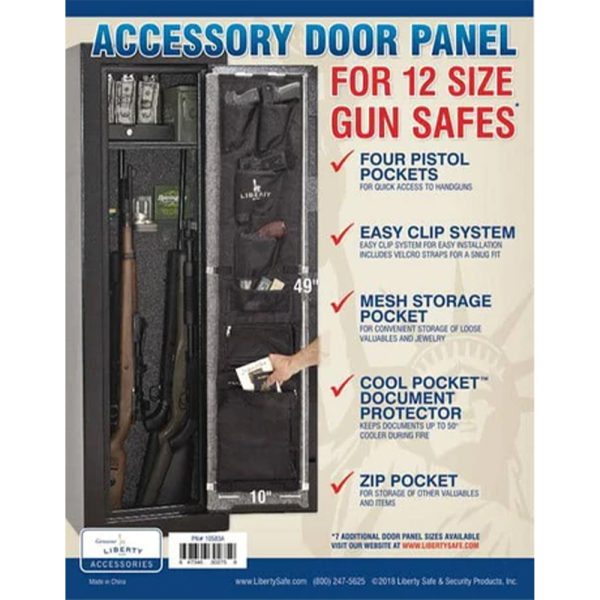 Liberty Safe Accessory Door Panel 12 Size 10x49