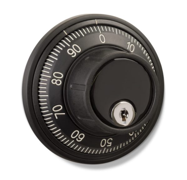 Mechanical Lock with Key-Locking Front-Read Dial