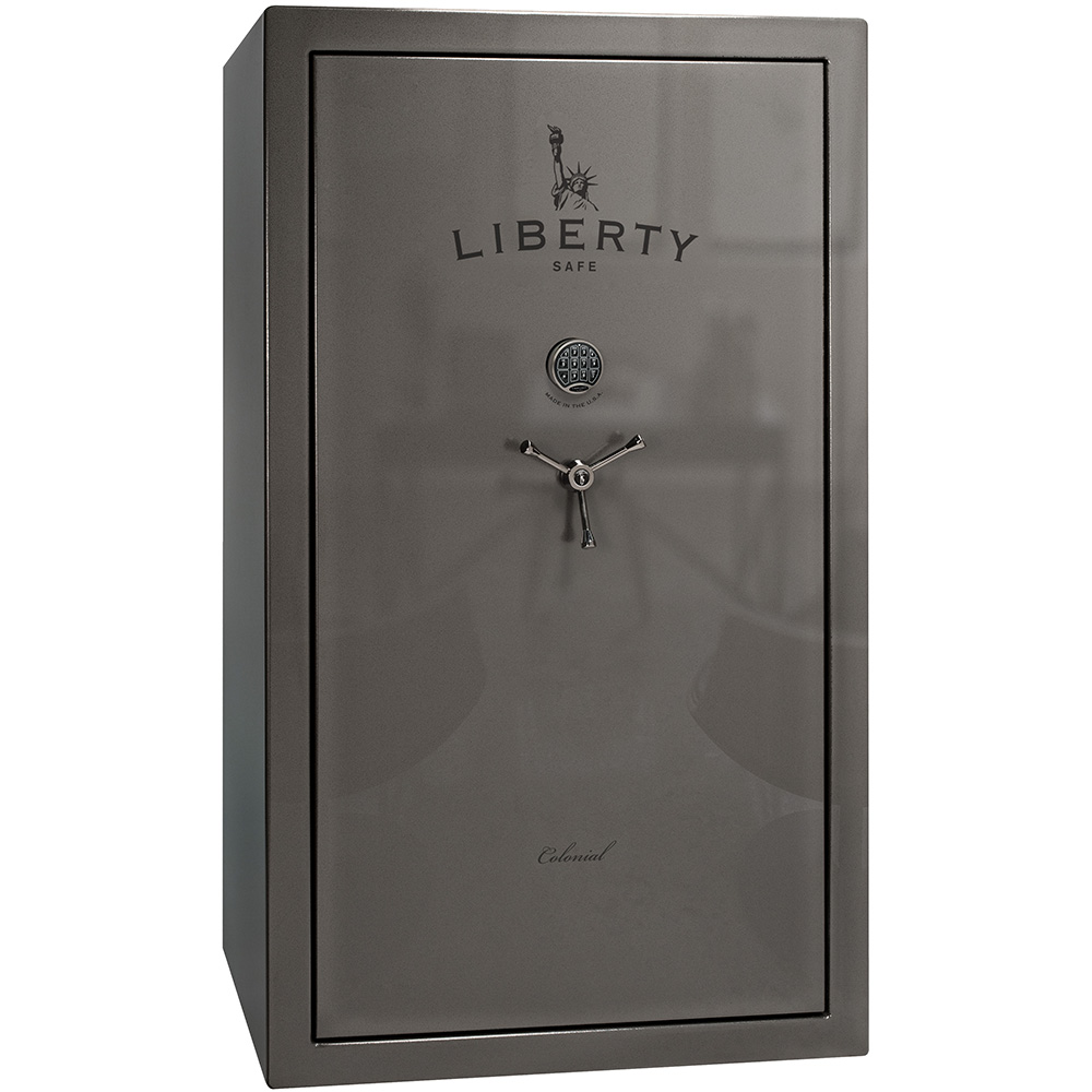 Liberty Safe Colonial 50 Gray Gloss With E-Lock