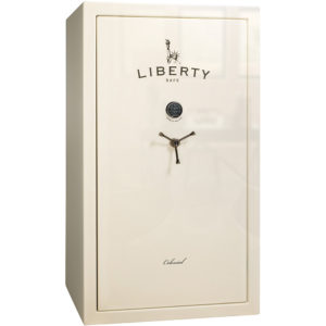 Liberty Safe Colonial Series 50 White Gloss With Electronic Lock