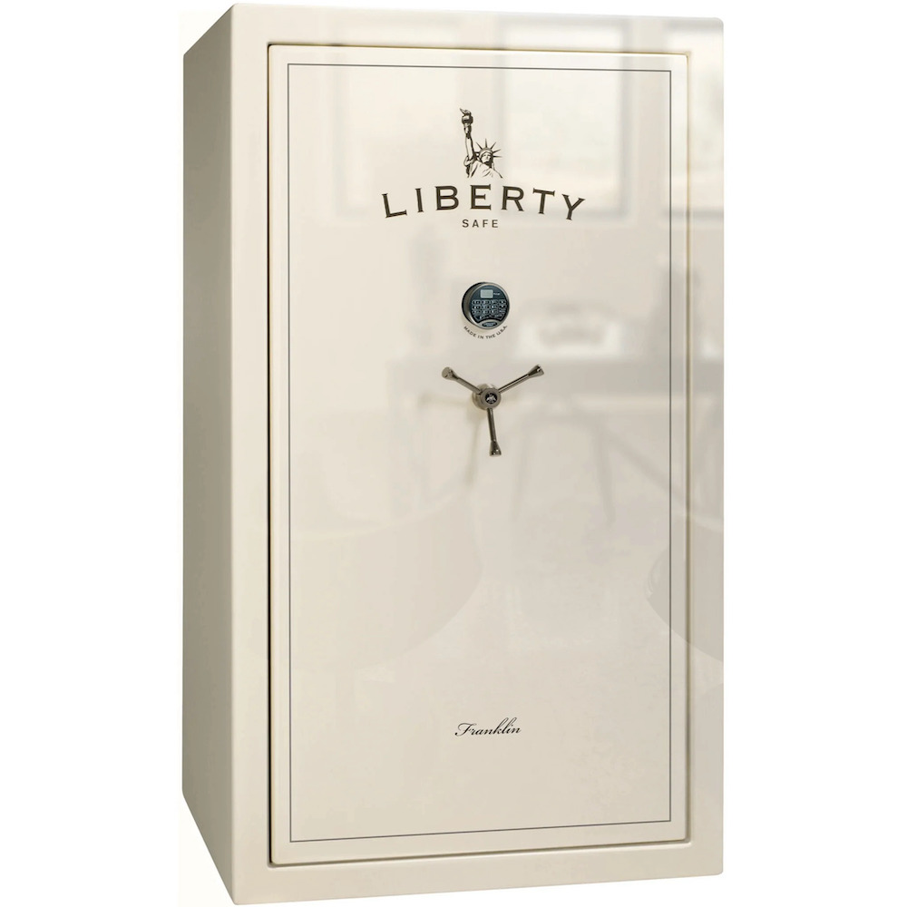 Liberty Safe Franklin 50 White Gloss With Electronic Lock