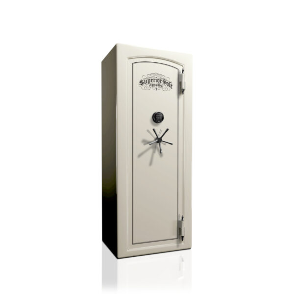 Champion Gun Safes Superior Estate Series ES17 Ivory Black With Black Chrome Accessory And Mechanical Lock