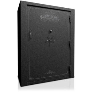Champion Gun Safes Superior Safe Series Master Collection SM-75 Granite Black Black Chrome Accessory Finish