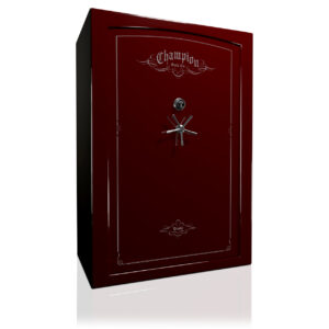 Champion Gun Safes Trophy Collection TY60 Dark Cherry Chrome Accessory Finish
