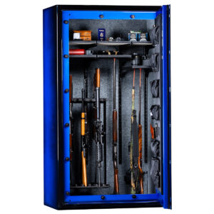 Rhino AX Series Gun Safe AX7241GL Interior Open Glossy Two-Tone Blue