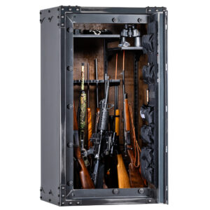 Rhino Metals Gun Safes Ironworks AIX Series AIX6033 Interior Open Safe View