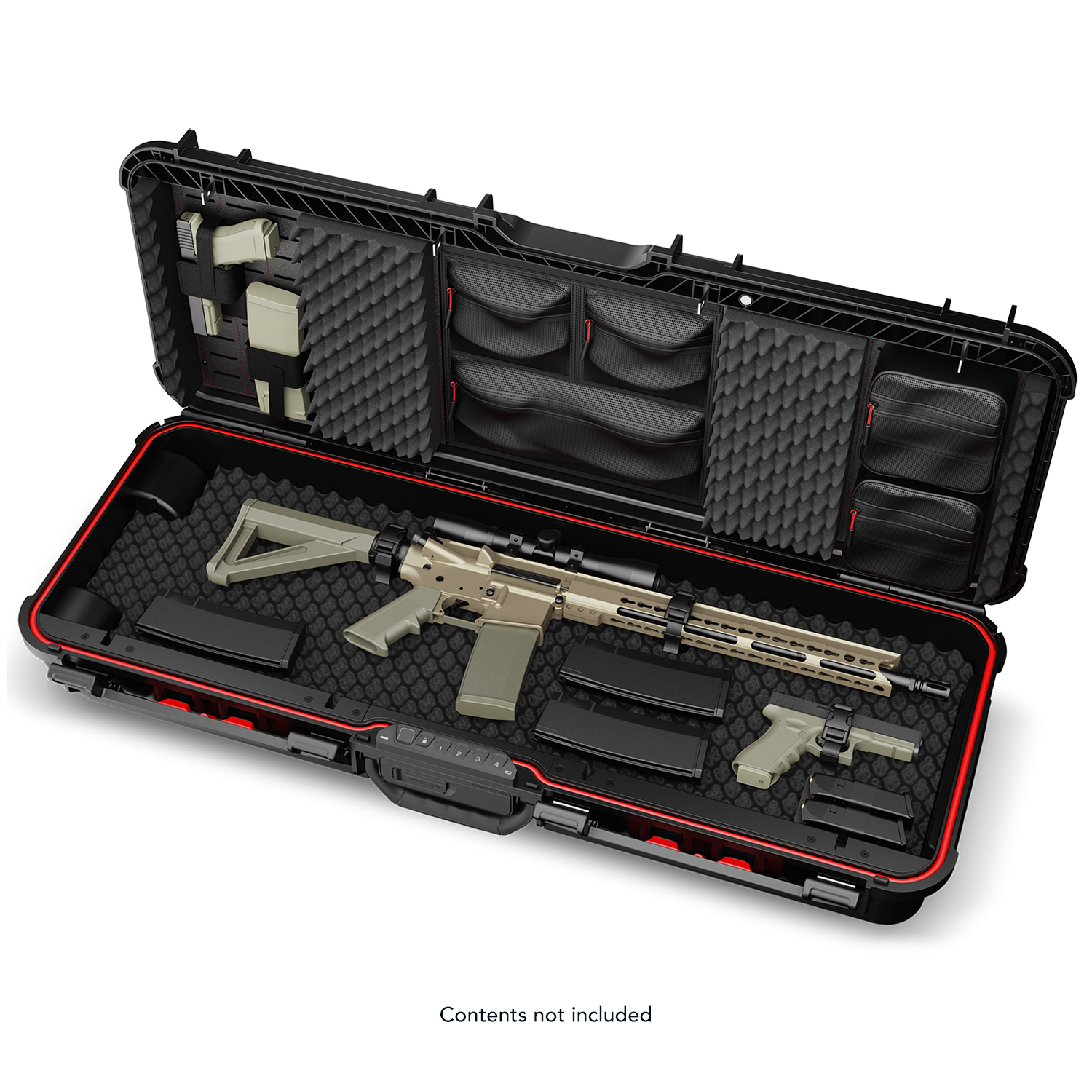 Vaultek LifePod XRC Biometric Rifle Case - Covert Black - Image 2